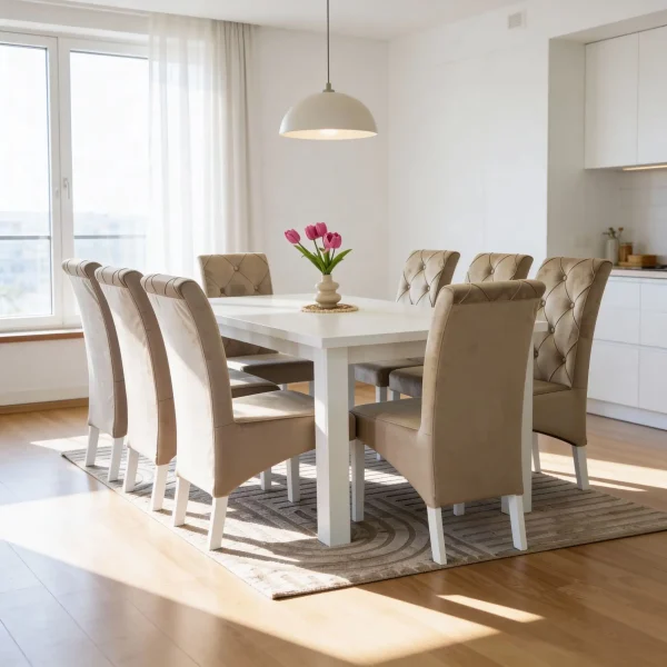 trpezarijski stol i 8 stolica